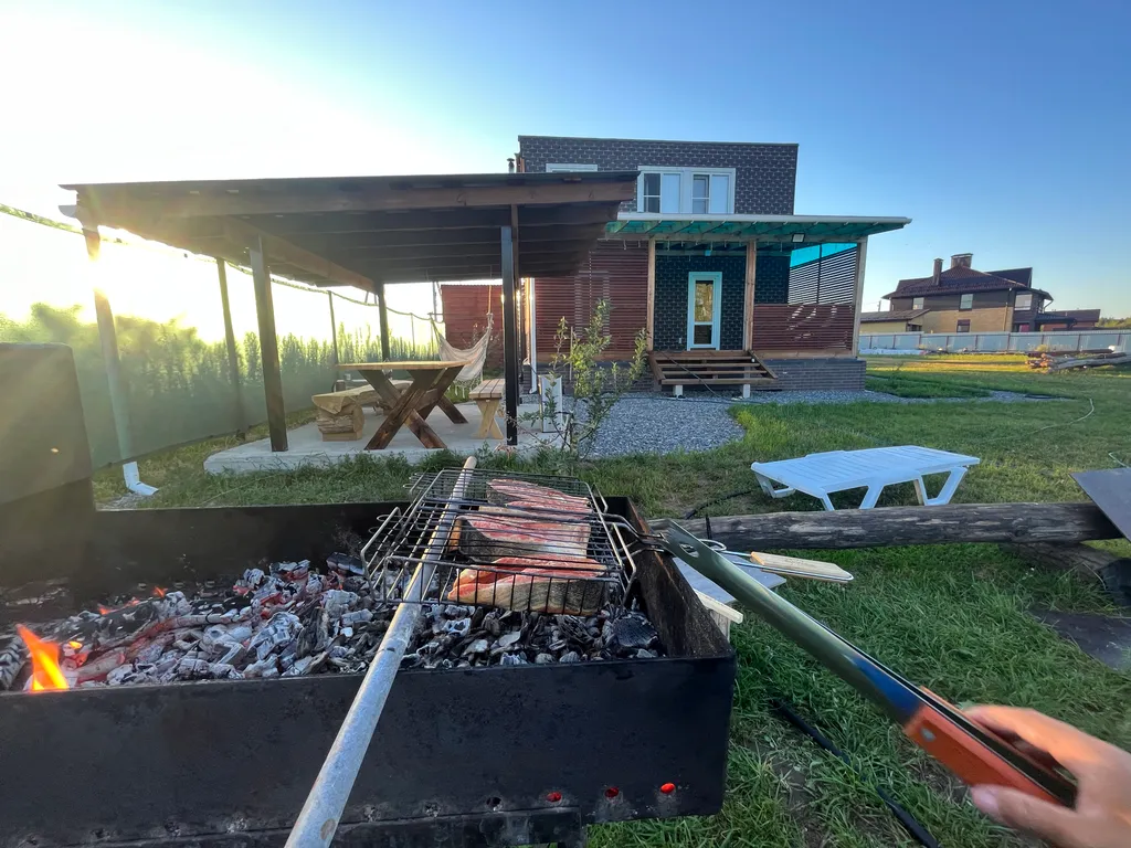 Дом-баня на участке 40 соток