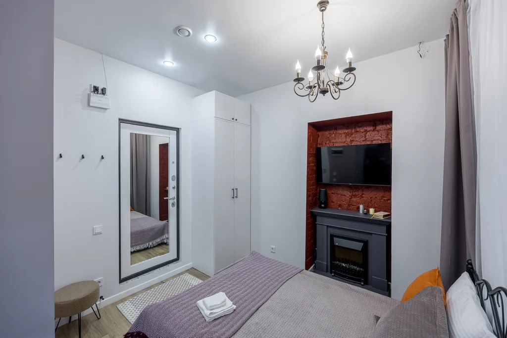 Квартира-студия, 20 м², 1 кровать