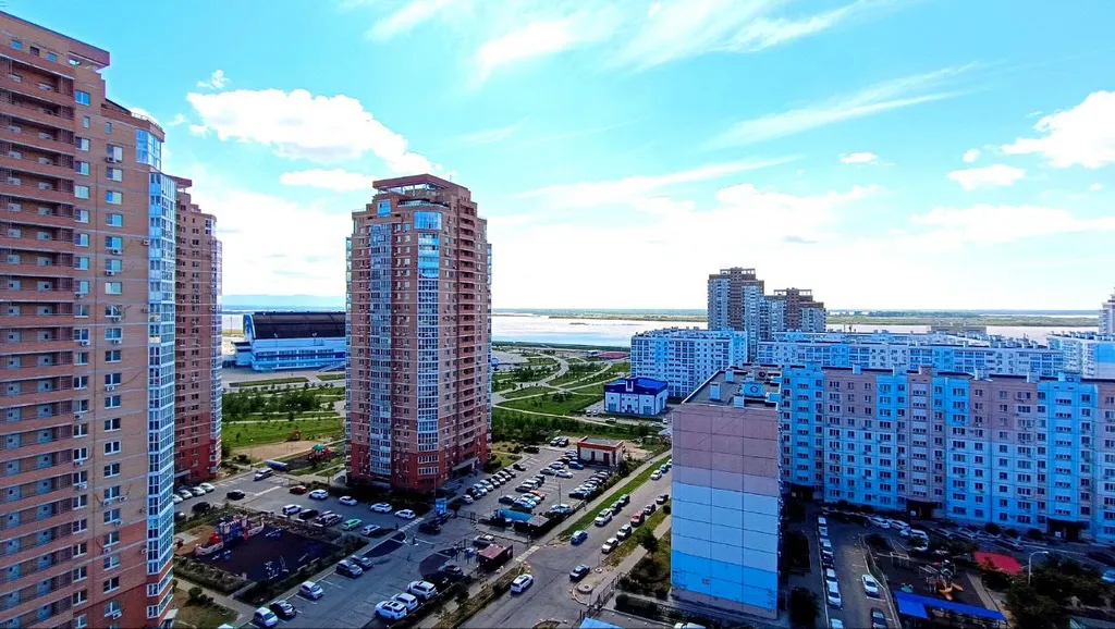 Апартаменты Оливия на 15 этаже с видом на Амур вблизи Арены Ерофей