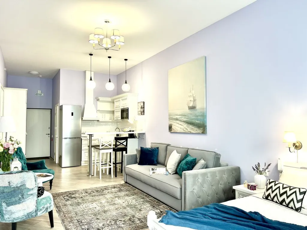 Уютная студия с шикарным видом на море