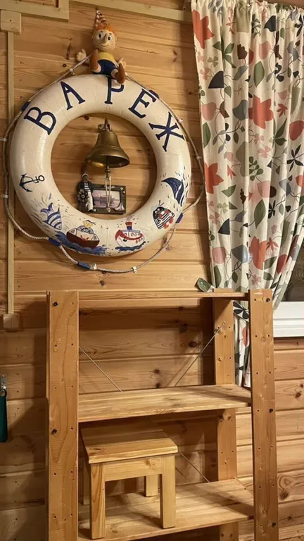 Домик на берегу Оки в сельской усадьбе Варежка