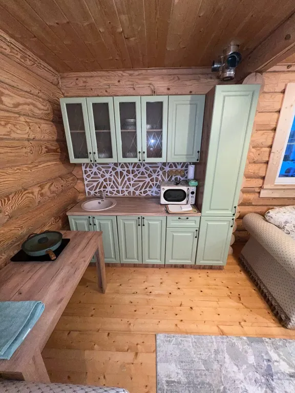 Большой коттедж на побережье озера Тосканка