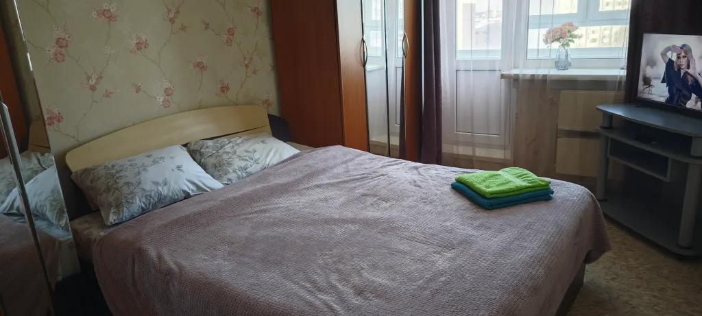 Квартира с видом на парк и во двор, с парковкой