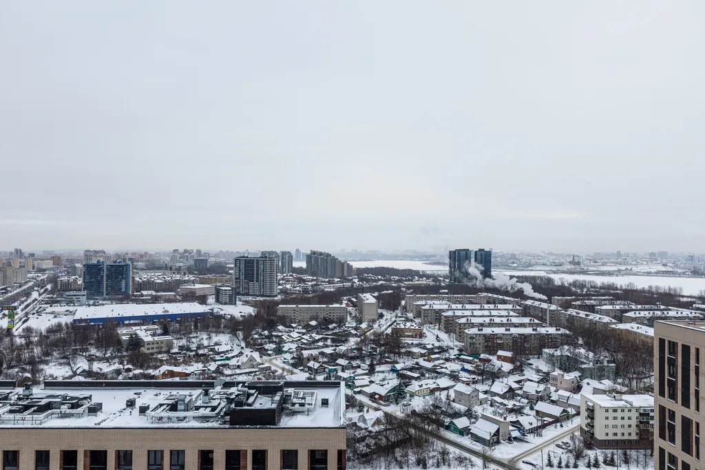 Апартаменты с видом на Волгу в Казани