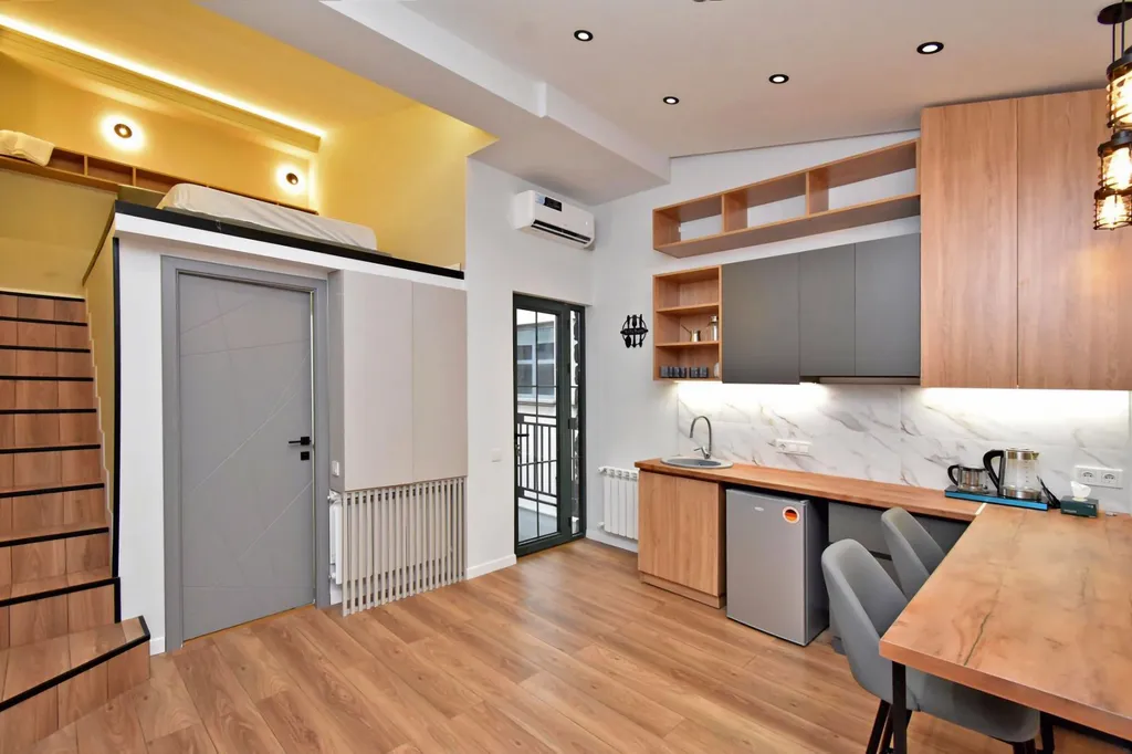 Дуплекс студия в большом центре