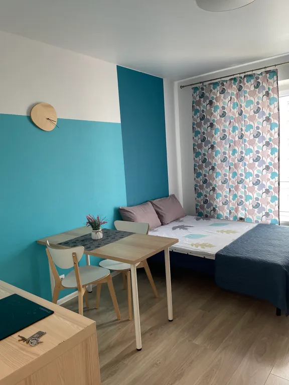 Квартира Стильная удобная студия рядом с метро — аренда посуточно в Москва