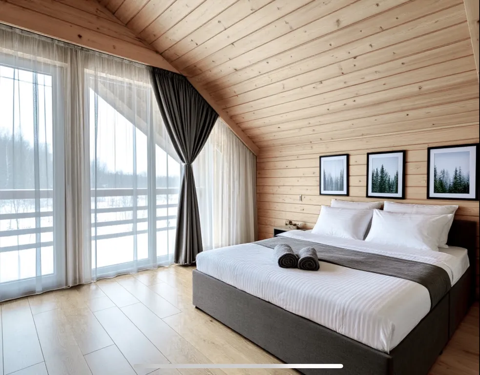 Двухэтажный дом с 3 спальнями и террасой