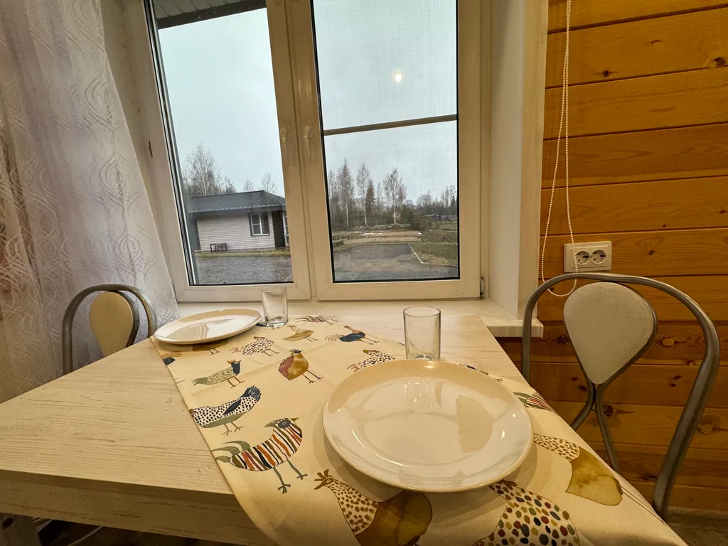 Дом на берегу озера в Карелии