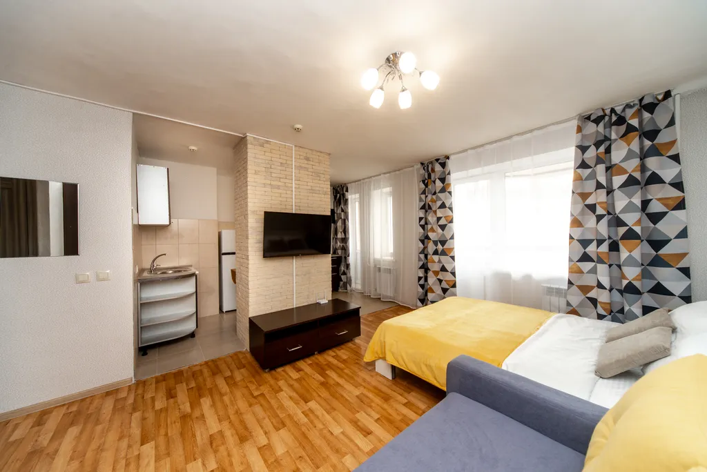 Квартира Квартира Уютная студия не далеко от ТРЦ Планета — Красноярск