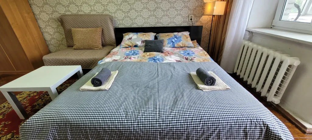 Апартаменты, светлая уютная квартира с панорамным видом