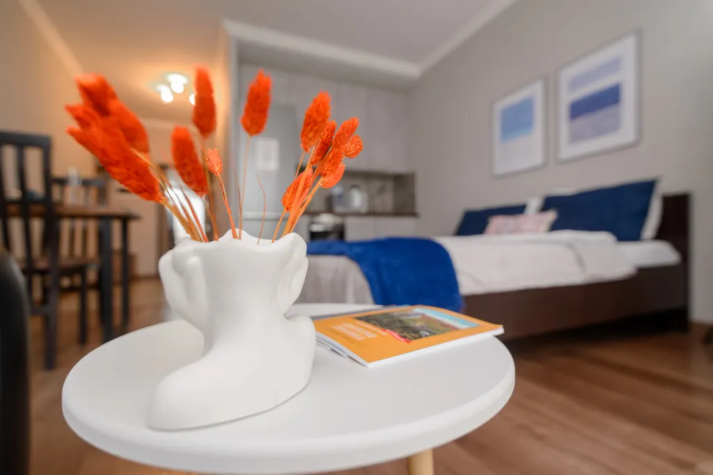 Уютная квартира с панорамными окнами