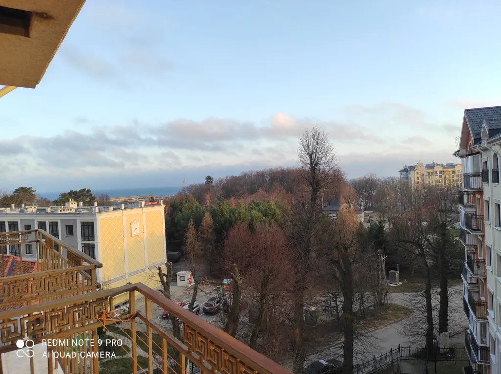 Квартира в парковой зоне с видом на море