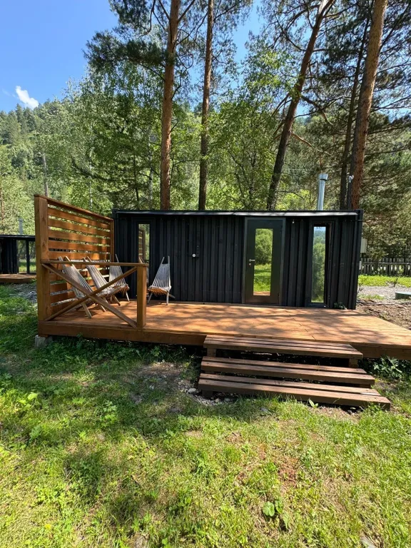 Коттедж Жилой 4х местный модуль — аренда посуточно в Чемал