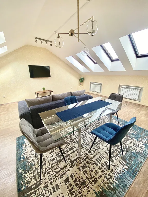 Арт-мансарда n2 с панорамным видом на водохранилище