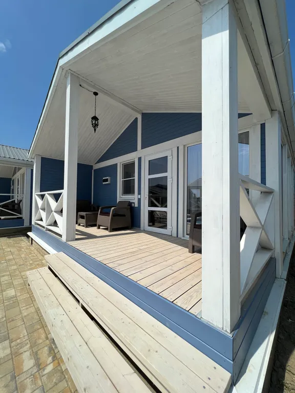 Коттедж Вилла Синие Волны/ Blue waves с бассейнами, 5 мин от пляжа