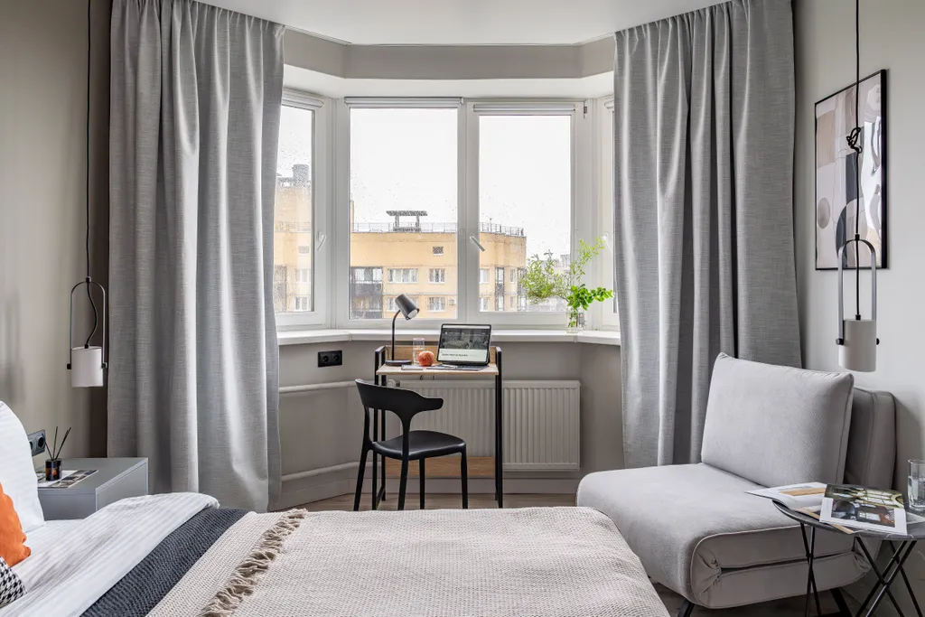 Евродвушка для 5 гостей у метро Парнас || Сатин Хоум апарт