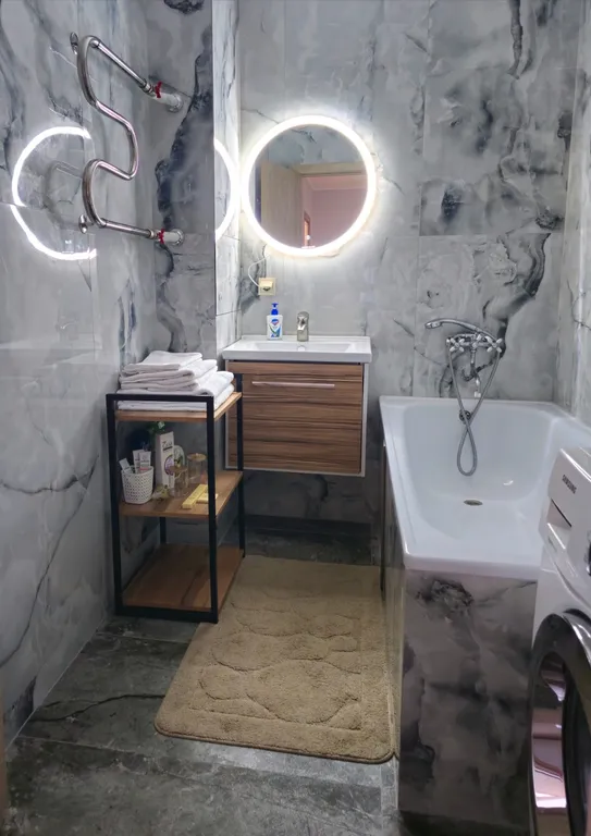 Комфортная 2‑комнатная квартира: свежий ремонт и вид на аквапарк