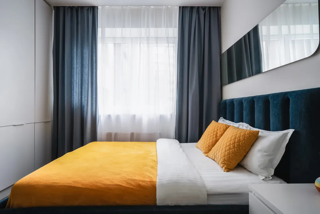 Квартира Квартира Стильная студия Бирюзовая в центре — Калининград