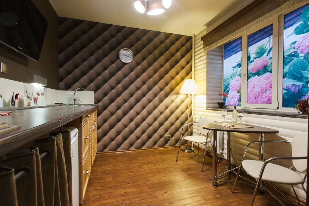 Квартира с большой круглой джакузи для двоих