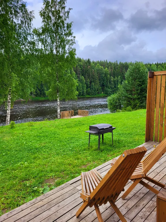 Семейный дом с сауной у реки N1