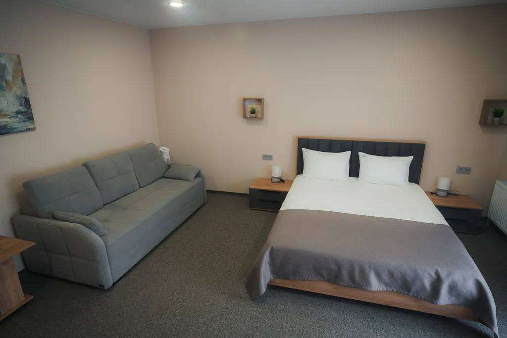 Четырехместный номер с видом на горы