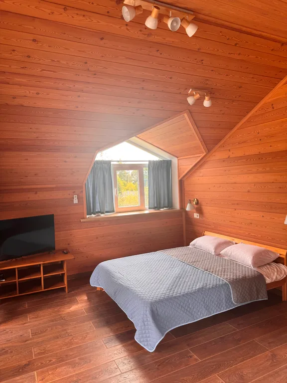 Двухэтажный дом с мангальным комплексом и баней