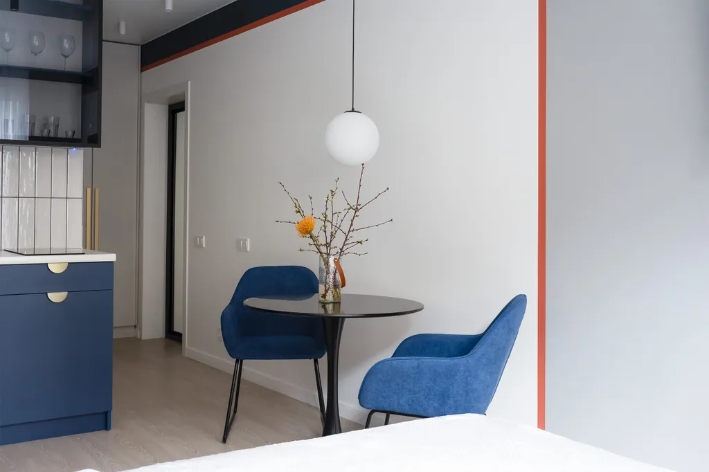 Квартира Квартира Комфортная студия с сауной Янтарь у Верхнего озера — Калининград