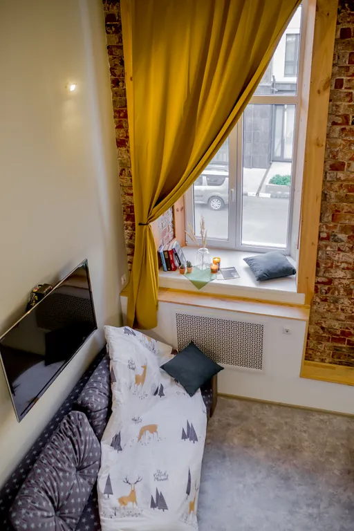 Двухуровневый лофт в самом центре города