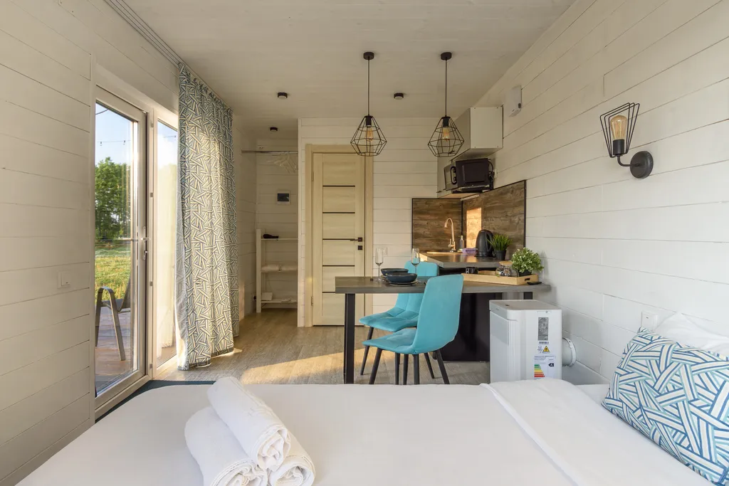 Двухместный 1 домик в лесу