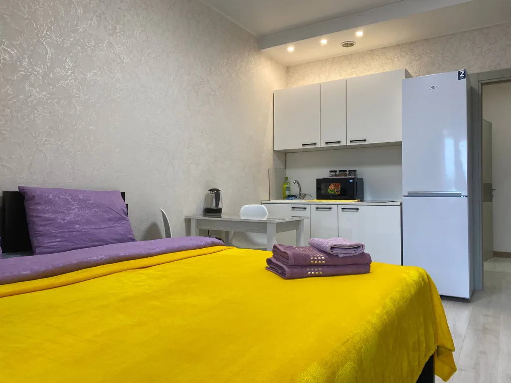 Студия у Сити-Молла с видом на горы