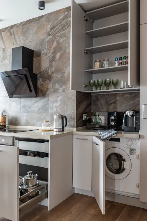 Квартира Квартира Видовая евротрешка в ЖК бизнес-класса с видом на Moscow City — Москва