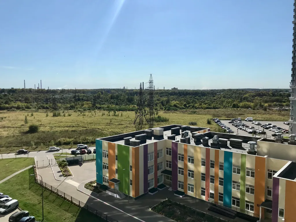 Уютная светлая однушка с панорамным видом рядом с Академией тенниса