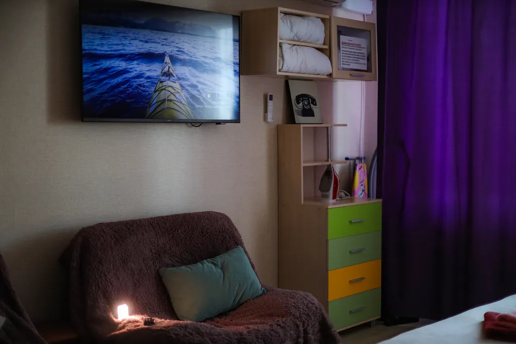 Уютная студия возле центра зимних видов спорта имени Филипенко