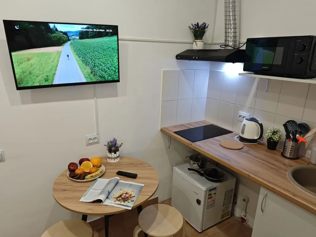 Уютная студия для комфортного проживания двоих гостей