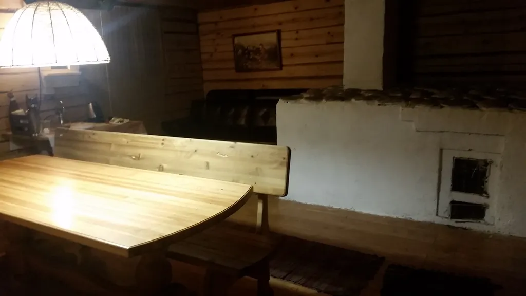 Новый год с русской баней на дровах