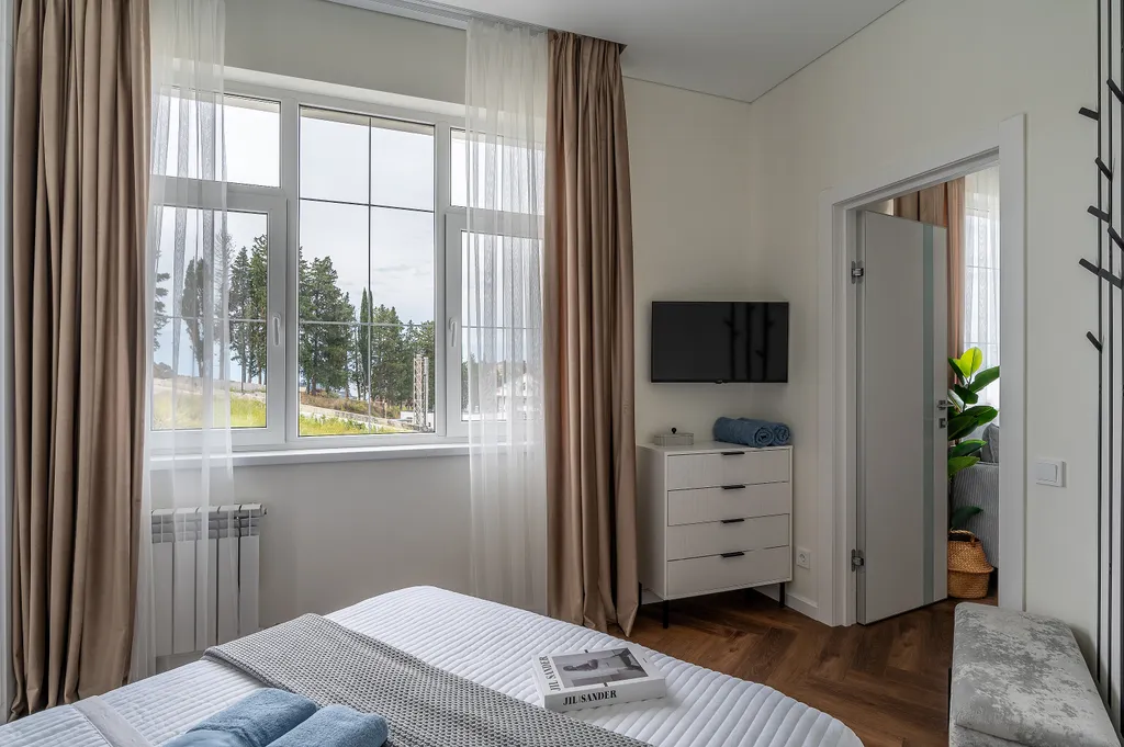 Квартира Современная квартира с дизайнерским ремонтом — Адлер