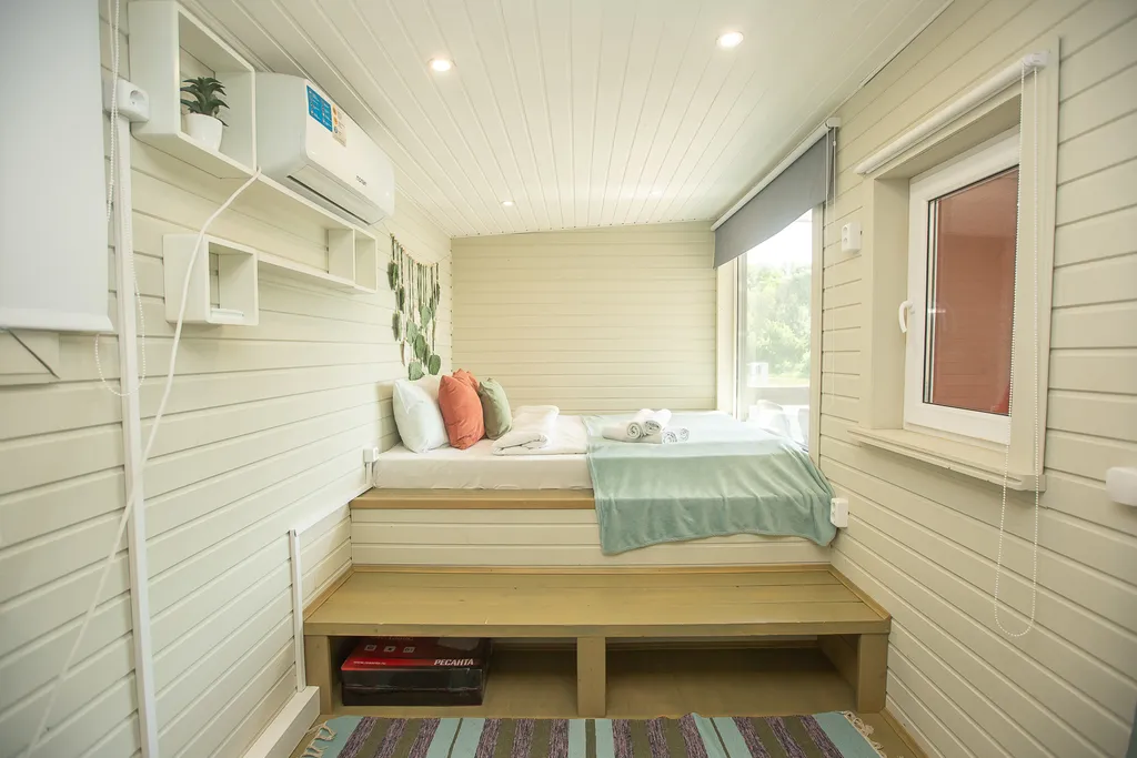 Бунгало №2 Апарт-Комфорт на 4 человека на берегу Которосли