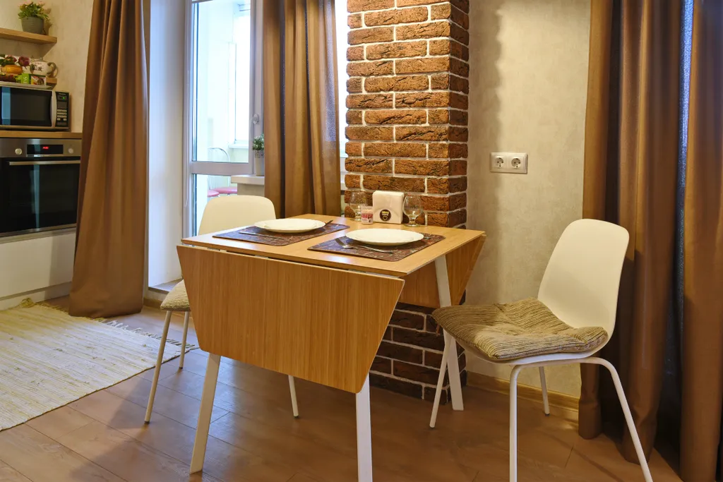 Студия в видом на город