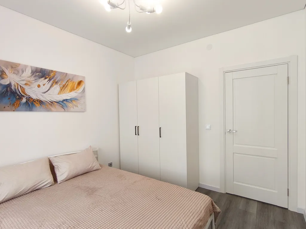 Квартира Квартира Новый дом, уютная евродвушка в тихом дворе — Шушары