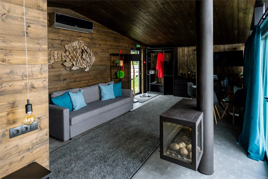 Дом Камская Лагуна, вид на Волгу, камин, Фурако