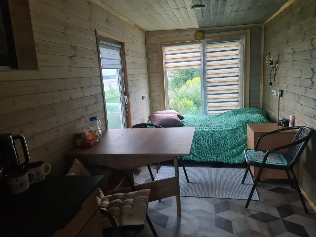 Каркасный домик с видом на озеро Горькое, Щучанский район