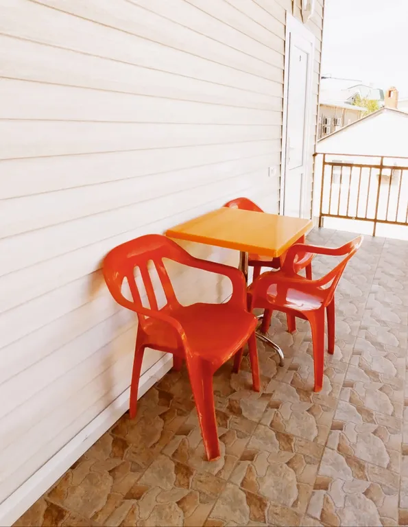 Студия с кухней удобствами балконом, 7 минут до моря