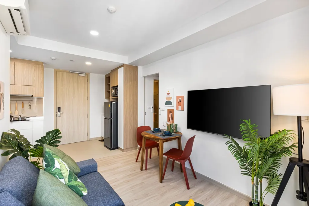 Новые дизайнерские апартаменты Skypark в Laguna Phuke с видом на гольф