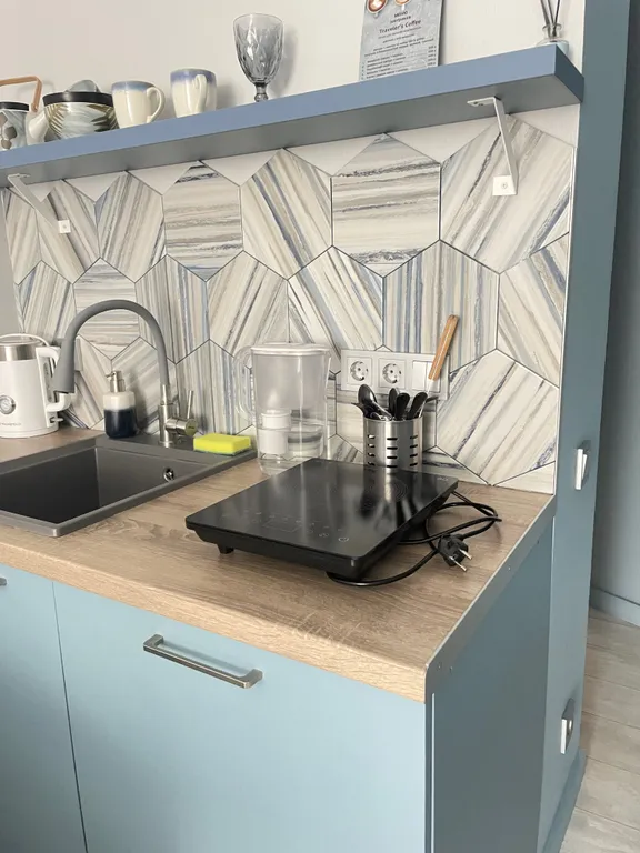 Квартира Квартира Студия времена года зима в центре города — Калининград