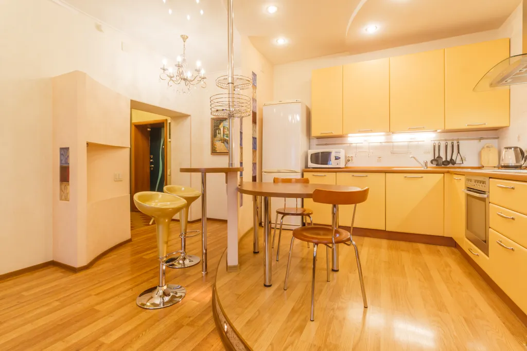 Отличная квартира с домашним кинотеатром и джакузи