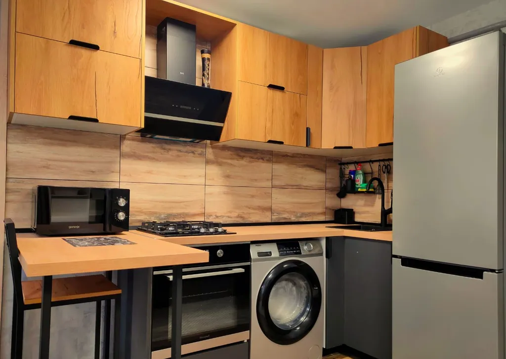 Очень уютная, стильная квартира студия в стиле лофт