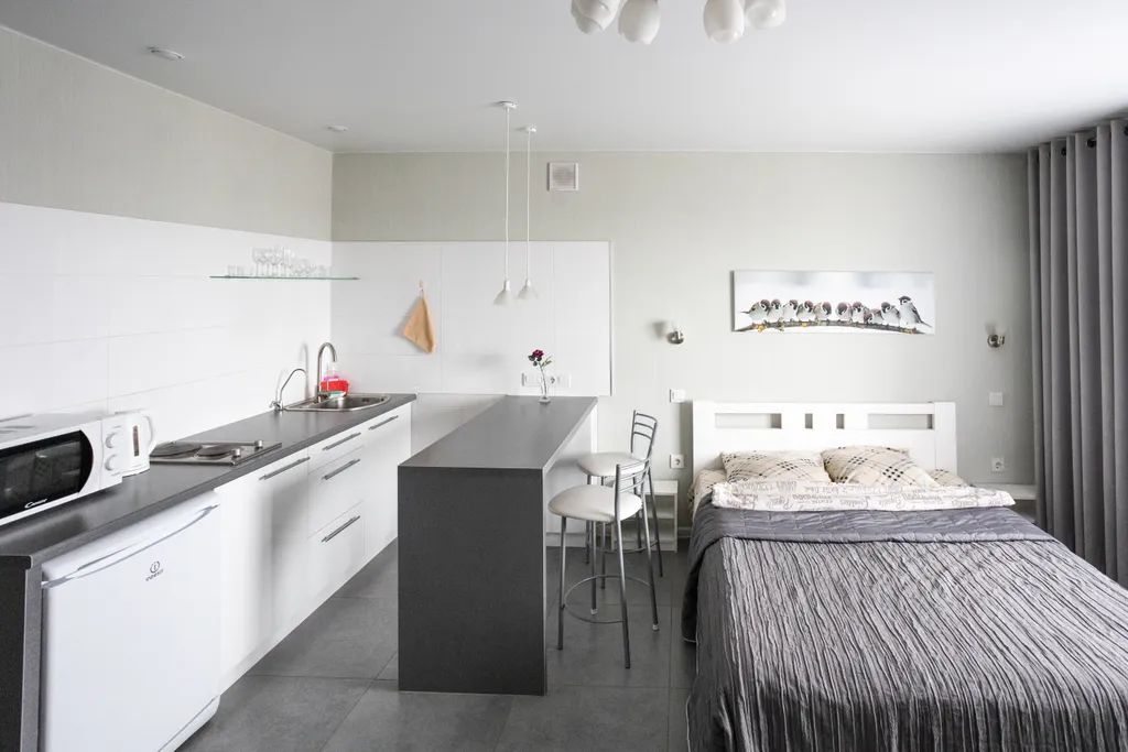 Квартира Квартира Студия с евроремонтом рядом с парком Нефтяник на Московском проспекте — Ярославль