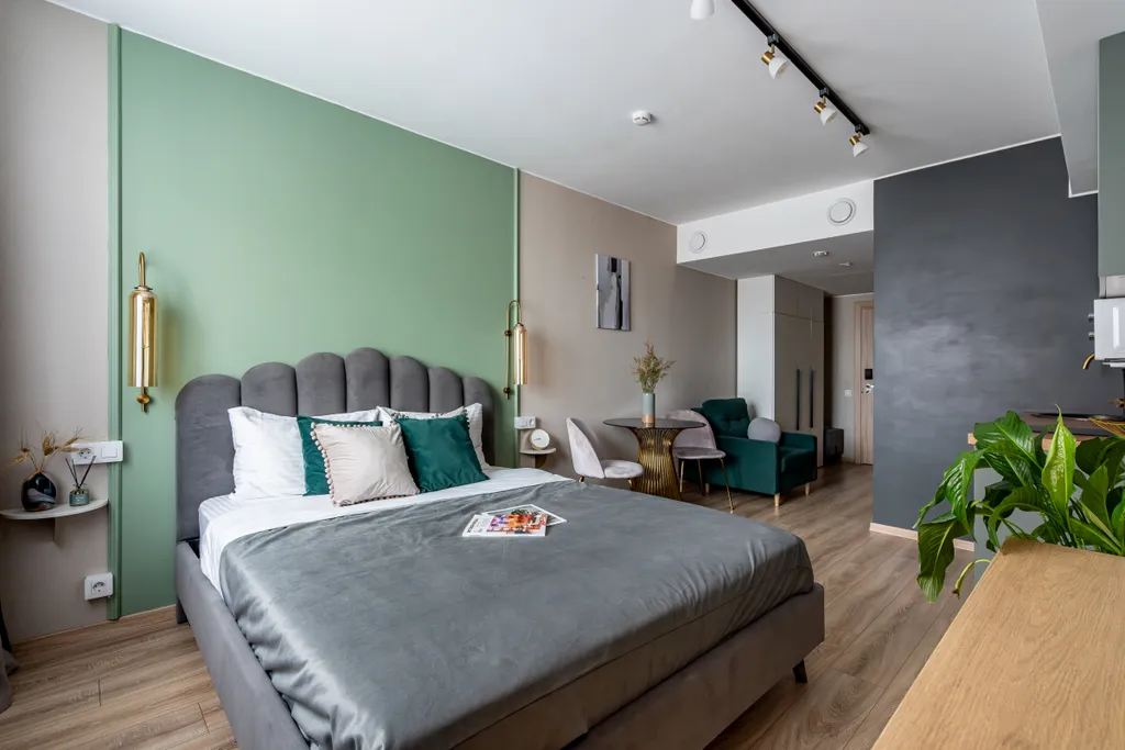 Квартира Квартира Your stylish emerald Apart — Санкт-Петербург