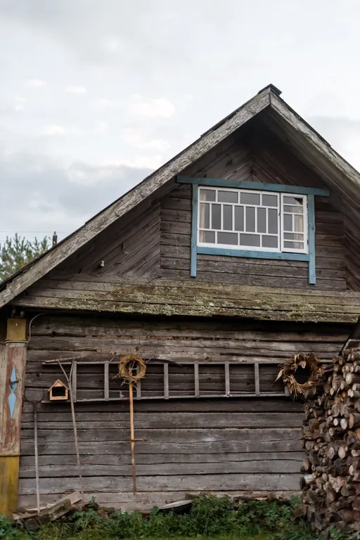 Теремок домик в деревне