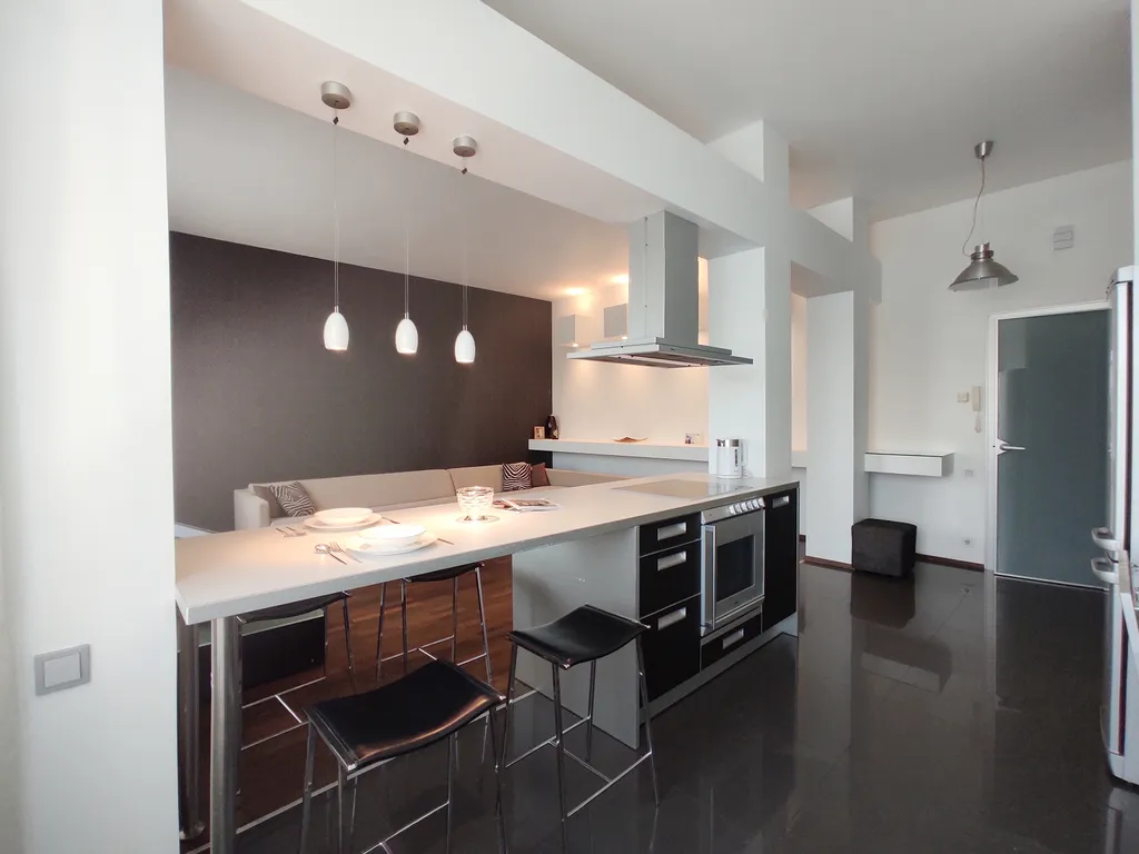 Квартира Элегантная квартира для ценителей минимализма, с закрытой парковкой — Санкт-Петербург